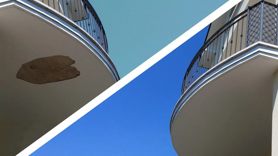 Geflieste Terrassen, Balkone und Treppen: Wie man das Problem des Eindringens von Wasser mit Protech Balcony in den Griff bekommt und löst
